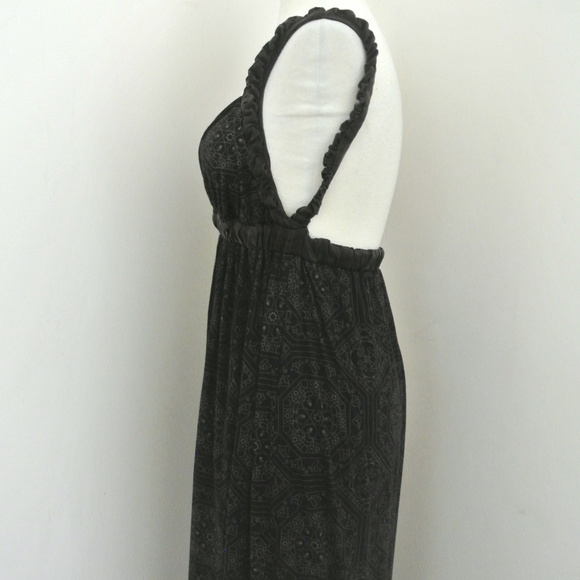 ELLA MOSS open back  maxi dress printed jersey - Picture 1 of 6